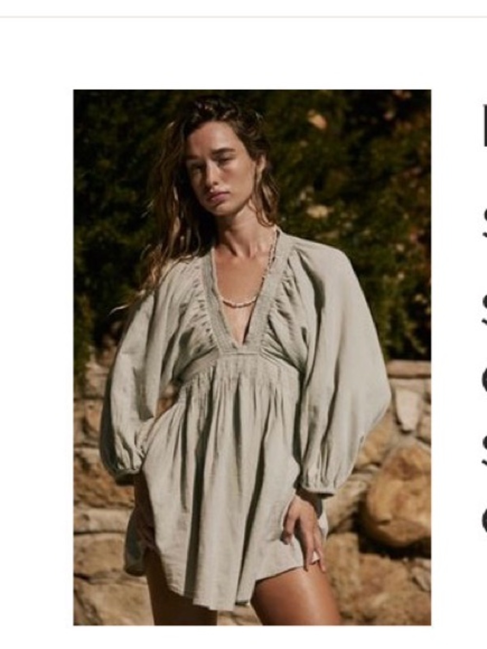 Free People For the Moment Mini Dress in Oxide